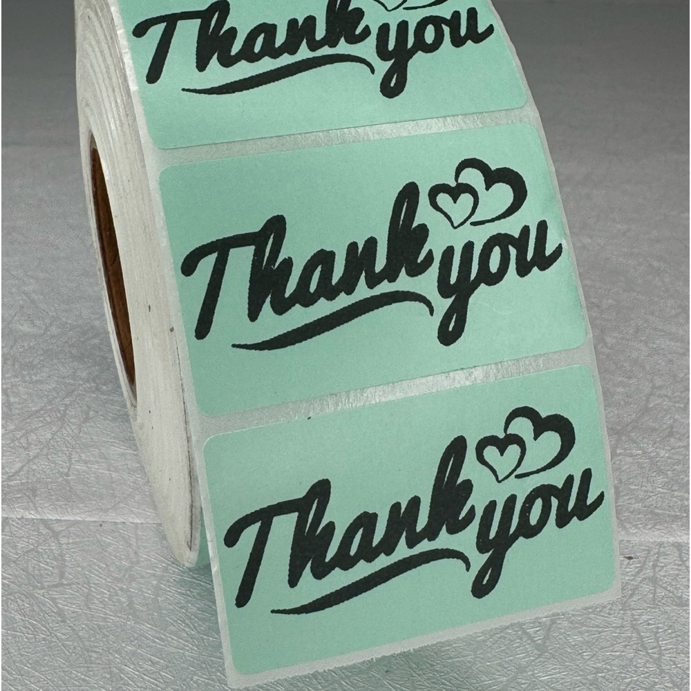 Thank You Stickers for Small Business | 100 Self-Adhesive label sticker - Picture 10 of 12